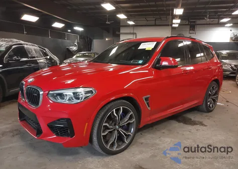 2020 BMW X3 M z USA, uszkodzony, nr VIN 5YMTS0C08L9B49141